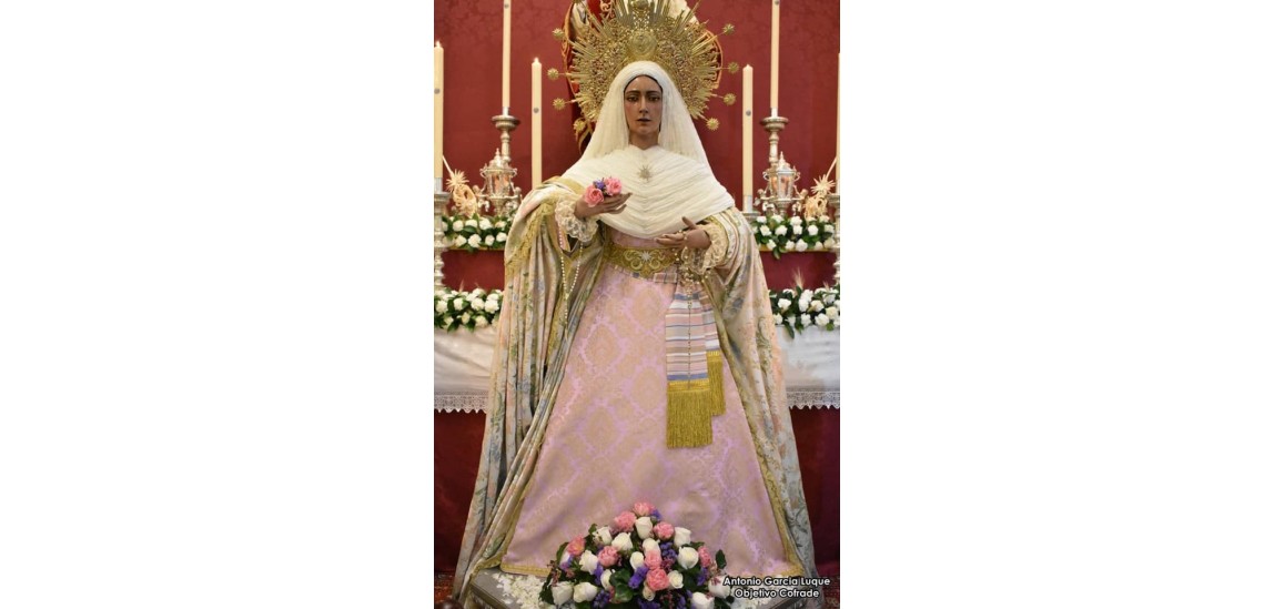 Saya rosa, Ntra. Sra. de la Estrella (San Fernando-Cádiz)